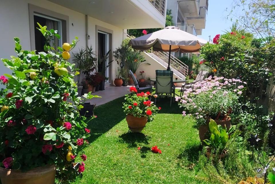 Xrysa'S Garden Apartment Missolonghi ภายนอก รูปภาพ